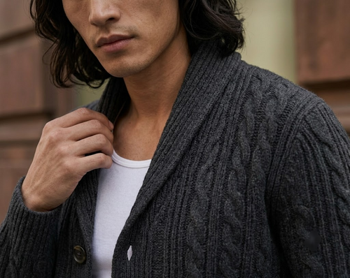 The Cortina Shawl Cardigan