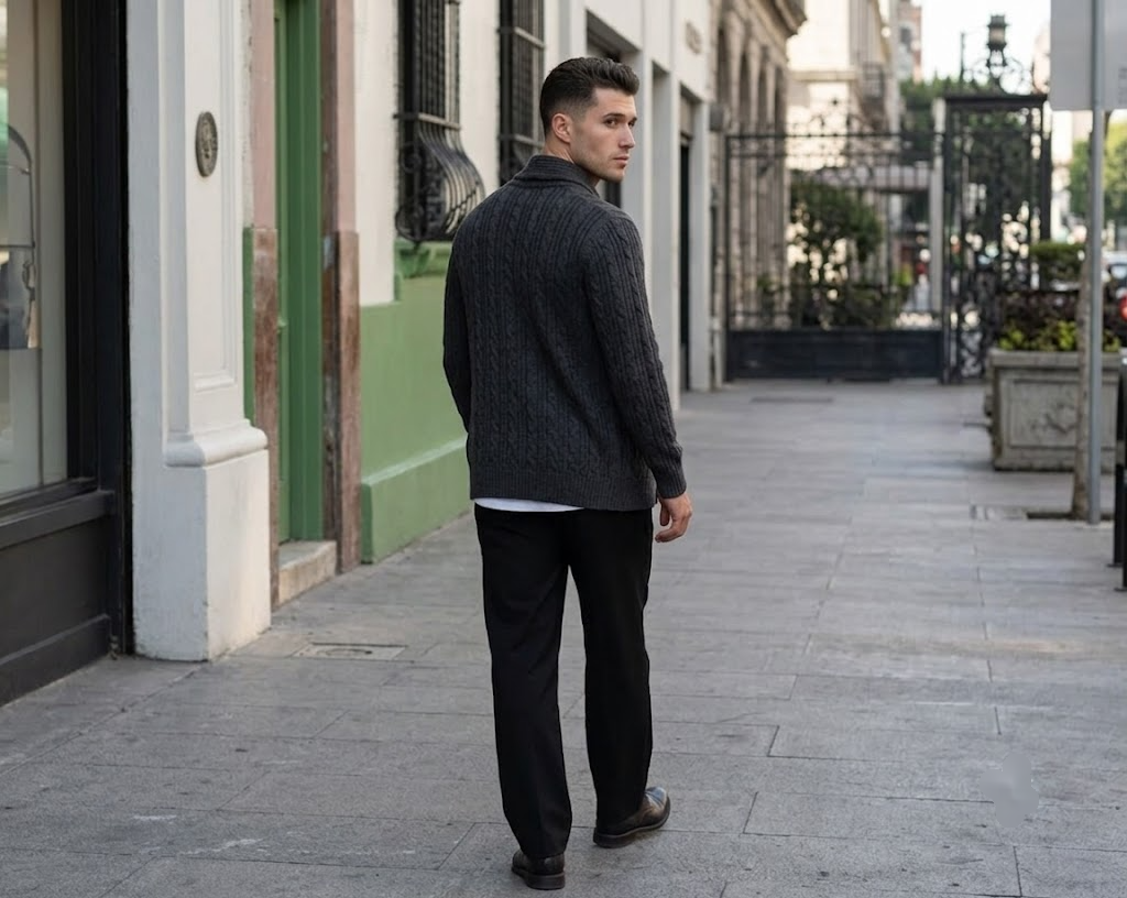 The Cortina Shawl Cardigan