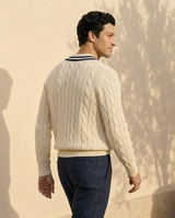 The Heritage Cable V-Neck