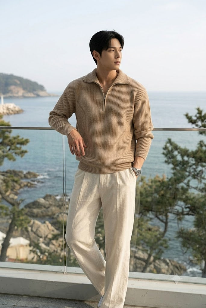 The Riva Colorblock Half-Zip